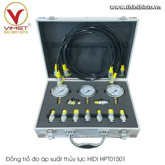 Đồng hồ đo áp suất thủy lực HIDI HPT01501