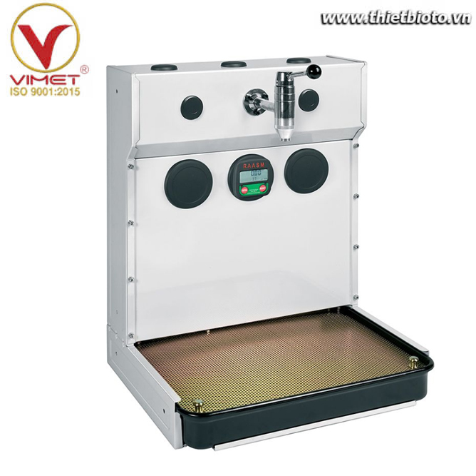 Hệ thống cấp nhớt treo tường có đồng hồ đo lưu lượng Raasm 37691