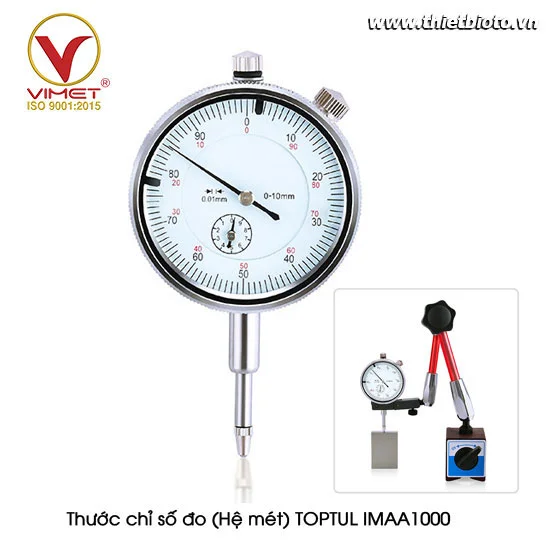 Đồng hồ so (Hệ mét) TOPTUL IMAA1000