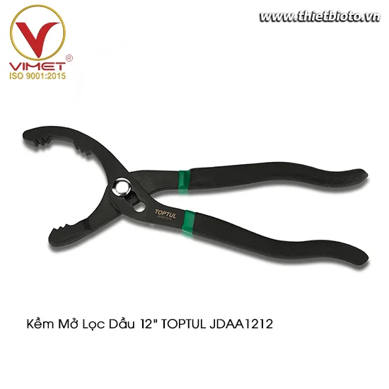 Kềm mở lọc dầu 12" TOPTUL JDAA1212