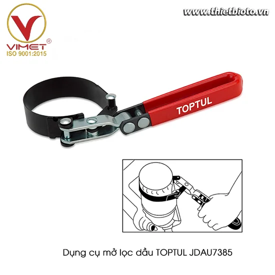Dụng cụ mở lọc dầu TOPTUL JDAU7385