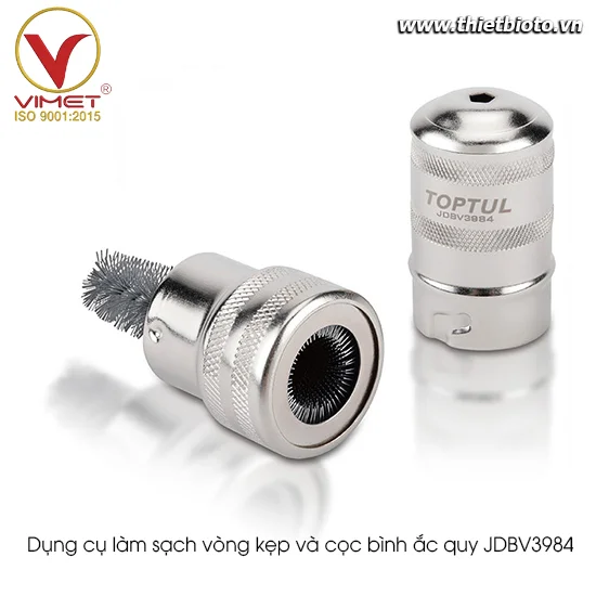 Dụng cụ làm sạch vòng kẹp và cọc bình ắc quy JDBV3984