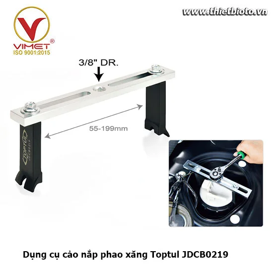 Dụng cụ tháo nắp nhiên liệu TOPTUL JDCB0219