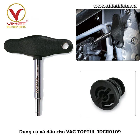 Cờ lê cắm xả dầu cho VAG TOPTUL JDCR0109