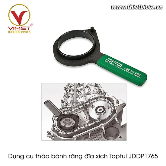 Dụng cụ tháo lắp đĩa xích trục cam động cơ  BMW VANOS TOPTUL JDDP1765