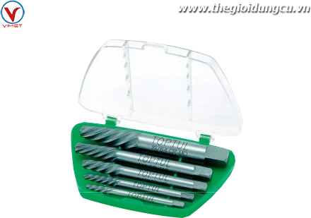 Bộ mũi lấy ốc gãy 5 chi tiết TOPTUL JGAW0502