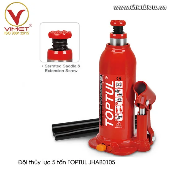 Đội thủy lực 5 tấn TOPTUL JHAB0105