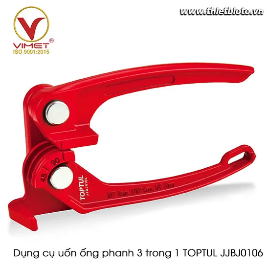 Dụng cụ uốn ống phanh 3 trong 1 TOPTUL JJBJ0106