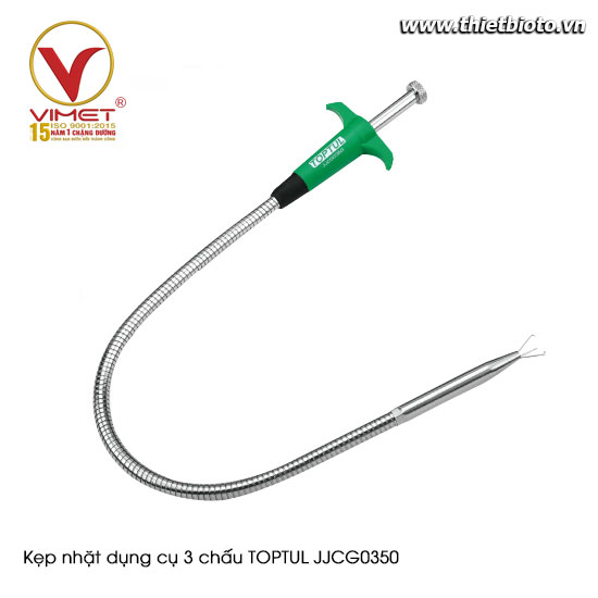 Kẹp nhặt dụng cụ 3 chấu TOPTUL JJCG0350