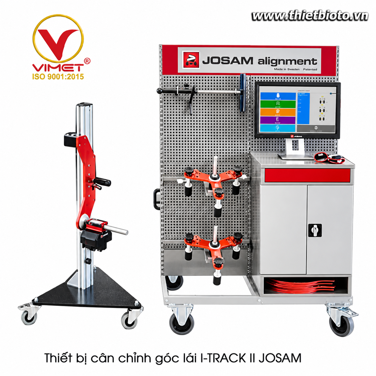 Thiết bị cân chỉnh góc lái I-TRACK II JOSAM