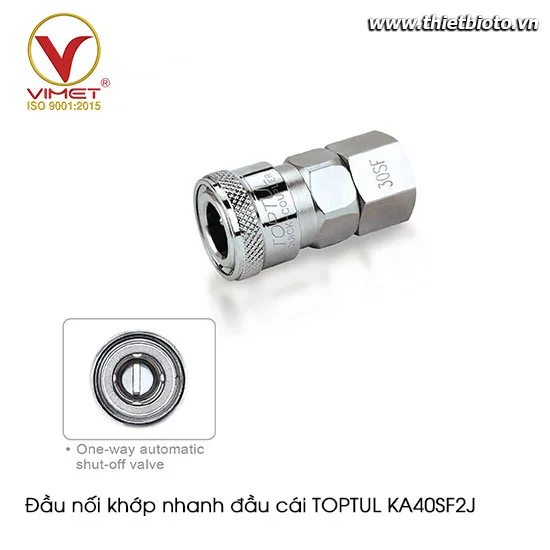 Đầu nối khớp nhanh đầu cái TOPTUL KA40SF2J