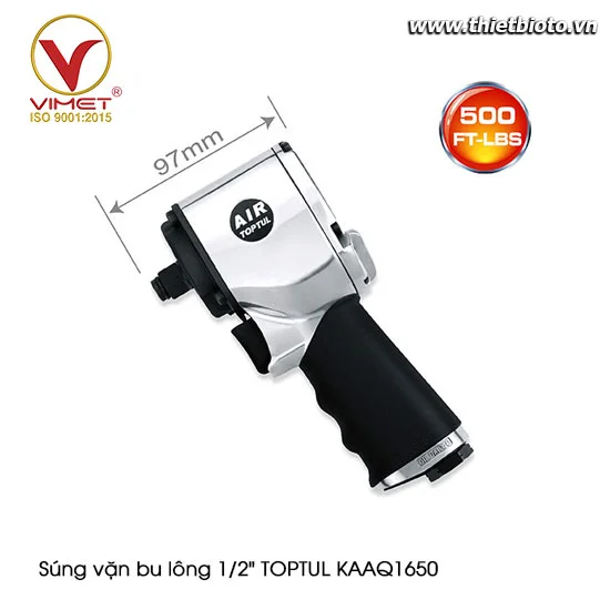 Súng vặn bu lông 1/2" TOPTUL KAAQ1650