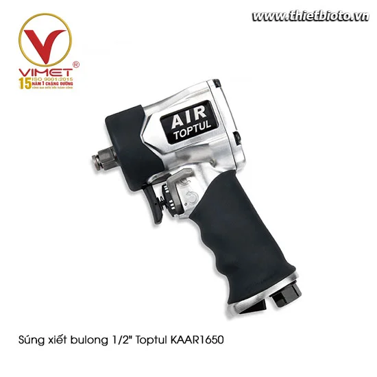 Súng xiết bulong 1/2" Toptul KAAR1650