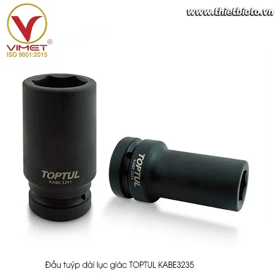 Đầu tuýp lục giác dài 1" TOPTUL KABE3235