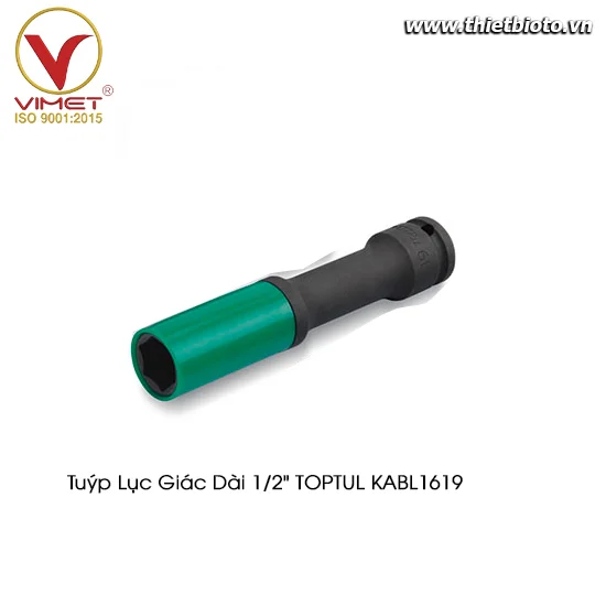 Tuýp lục giác dài 1/2" TOPTUL KABL1619