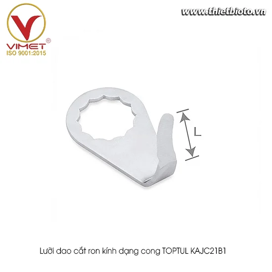 Lưỡi dao cắt ron kính dạng cong TOPTUL KAJC21B1