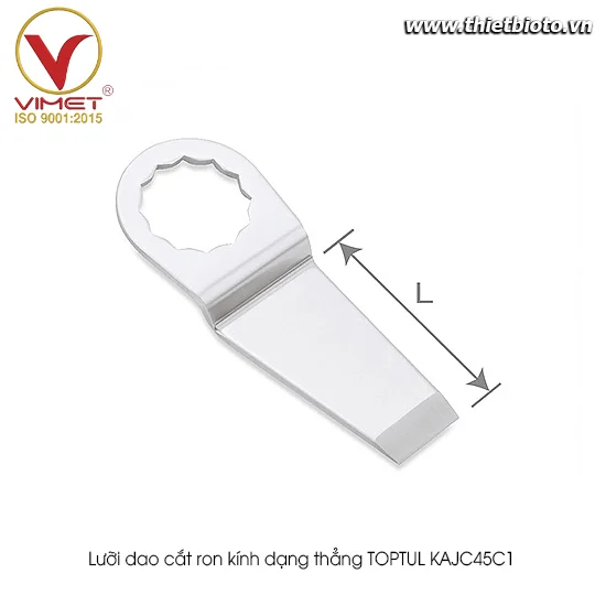 Lưỡi dao cắt ron kính dạng thẳng TOPTUL KAJC45C1