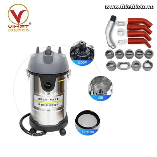 Máy bắn trấu vệ sinh họng nạp xuppap động cơ ô tô KARCHER-30L