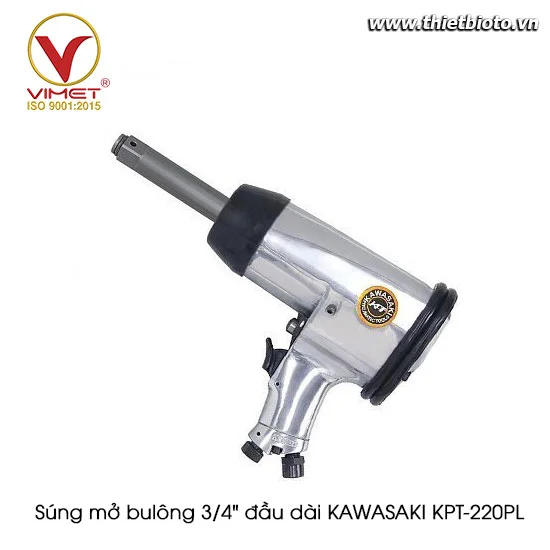Súng mở bulông 3/4" đầu dài KAWASAKI KPT-220PL