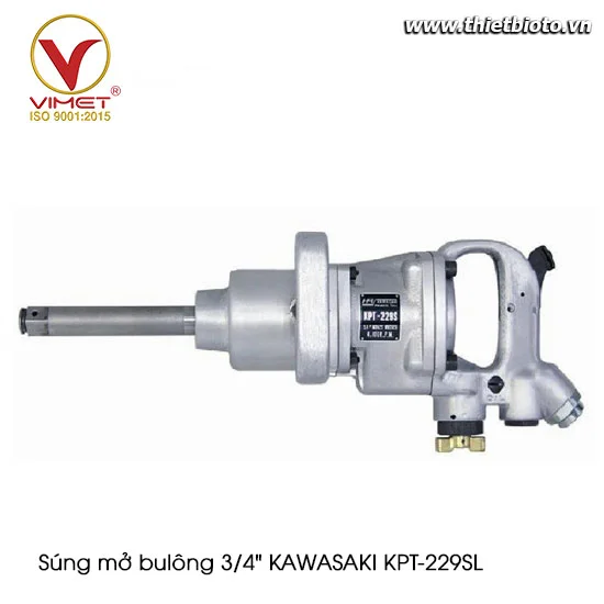 Súng mở bulông 3/4" KAWASAKI KPT-229SL
