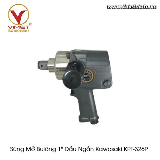 Súng Mở Bulông 1" Đầu Ngắn Kawasaki KPT-326P