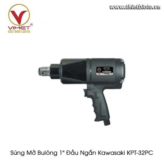 Súng Mở Bulông 1" Đầu Ngắn Kawasaki KPT-32PC