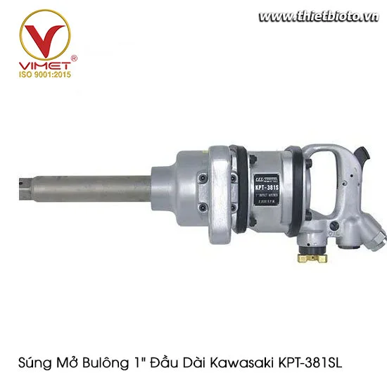 Súng Mở Bulông 1" Đầu Dài Kawasaki KPT-381SL
