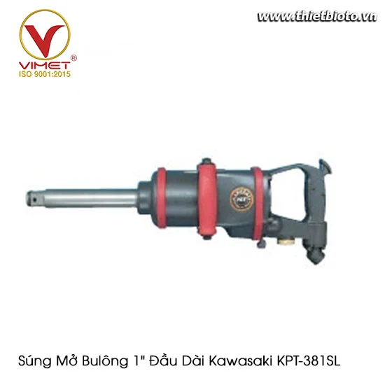 Súng Mở Bulông 1" Đầu Dài Kawasaki KPT-381SL