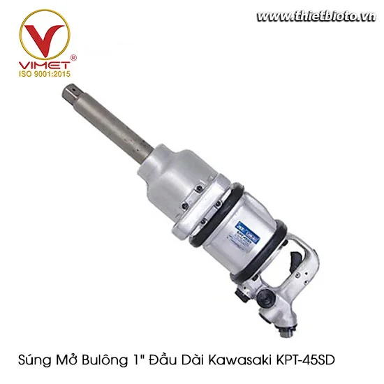 Súng Mở Bulông 1" Đầu Dài Kawasaki KPT-45SD
