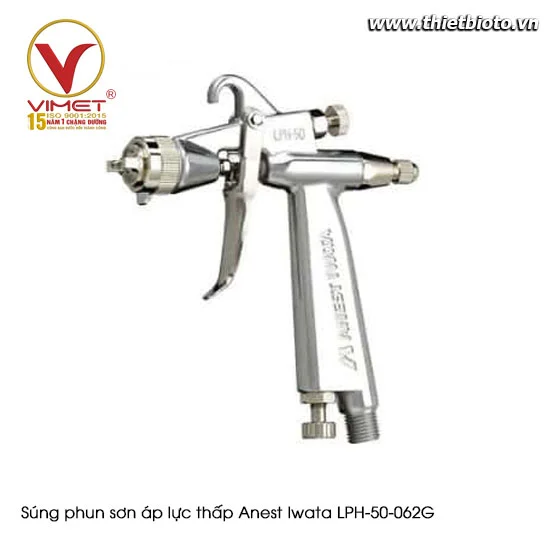 Súng phun sơn áp lực thấp cầm tay Anest Iwata LPH-50-062G