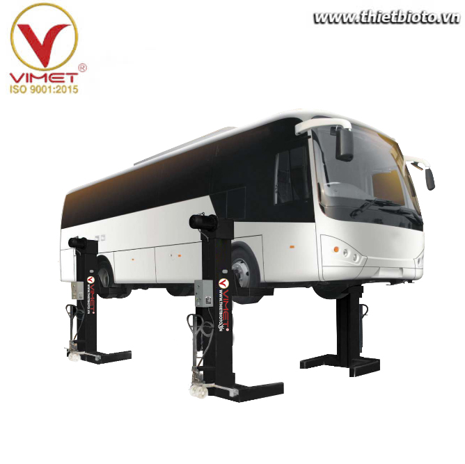 Cầu Nâng 4 Trụ Di Động 7.5 tấn kết nối có dây VIMET MCL30407