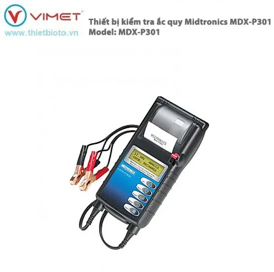Thiết bị kiểm tra bình Acquy và hệ thống nạp điện Midtronis MDX-P301