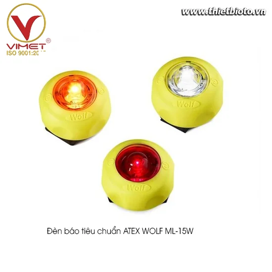 Đèn báo tiêu chuẩn ATEX WOLF ML-15W