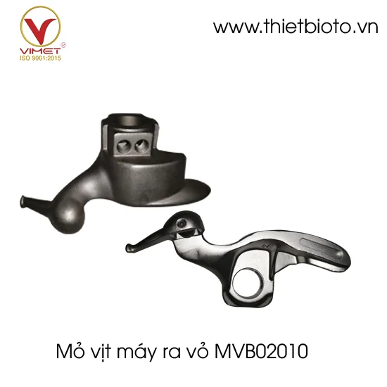 Mỏ vịt máy ra vỏ xe máy