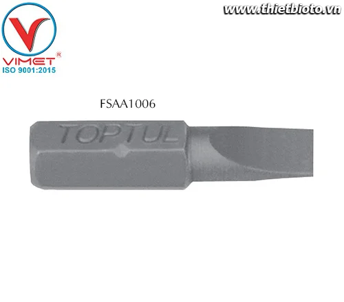 Mũi vít dẹt 5/16" Toptul FSAA1006