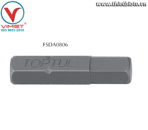 Mũi vít lục giác 1/4" Toptul FSDA0806