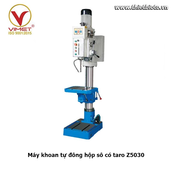 Máy khoan tự đông hộp số có taro Z5030