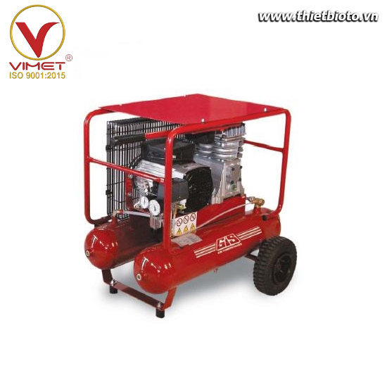 Máy nén khí piston truyền động dây đai GIS GS17/TWIN/CAR/T