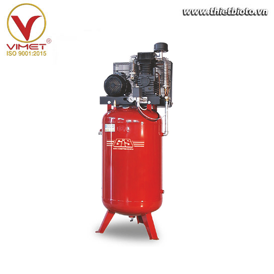 Máy nén khí piston truyền động dây đai GIS GS25/270/500/VER/T