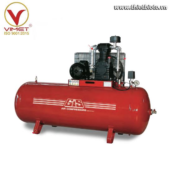 Máy nén khí piston truyền động dây đai GIS GS37/500/660/PF/T