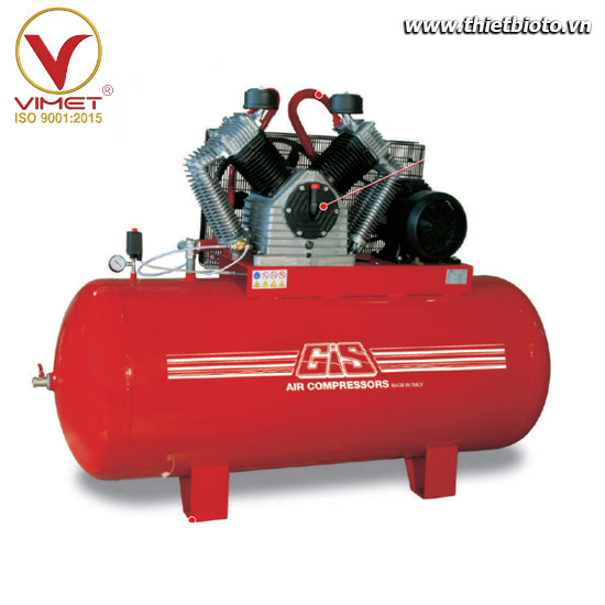 Máy nén khí piston truyền động dây đai GIS GS90/1000/1850/PF/T