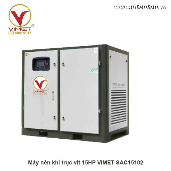 Máy nén khí trục vít 15HP VIMET SAC15102
