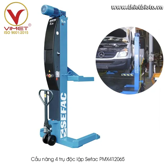 Cầu nâng 4 trụ độc lập Sefac PMX412065