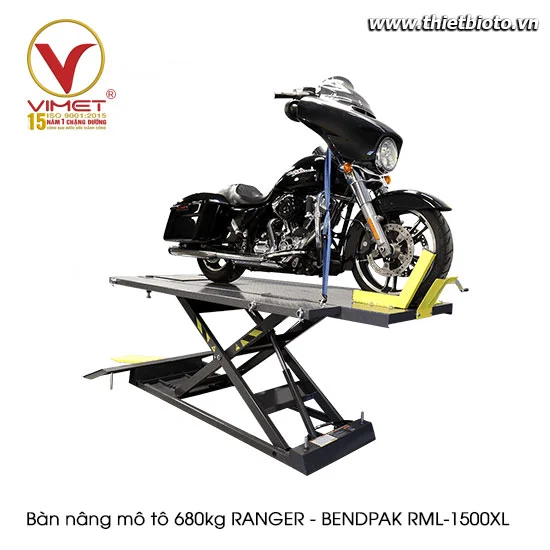 Bàn nâng mô tô 680kg RANGER  RML-1500XL