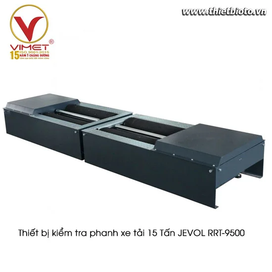 Thiết bị kiểm tra phanh xe tải 15 Tấn JEVOL RRT-9500