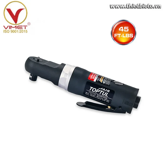 Súng vặn ốc tay ngang khí nén mini 3/8" TOPTUL KAAE1205