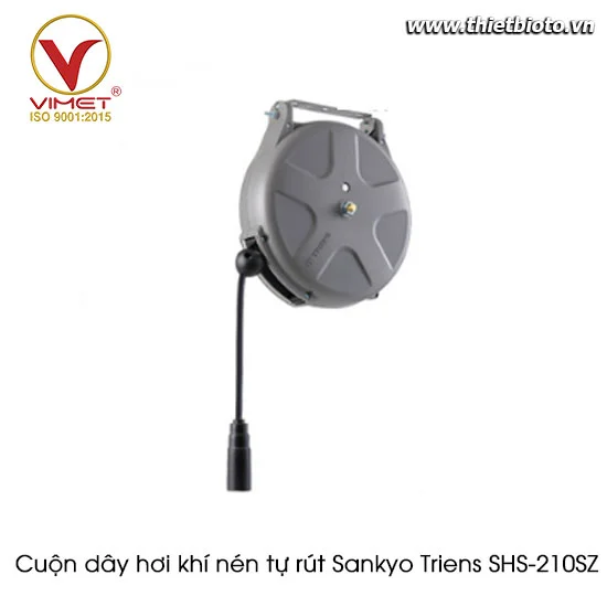 Cuộn dây hơi khí nén tự rút Sankyo Triens SHS-210SZ