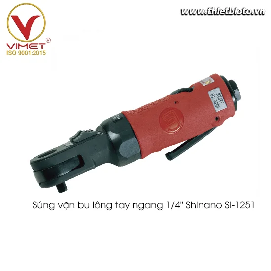 Súng vặn bu lông tay ngang 1/4" Shinano SI-1251