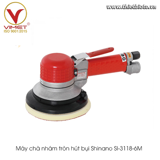 Máy chà nhám tròn hút bụi Shinano SI-3118-6M