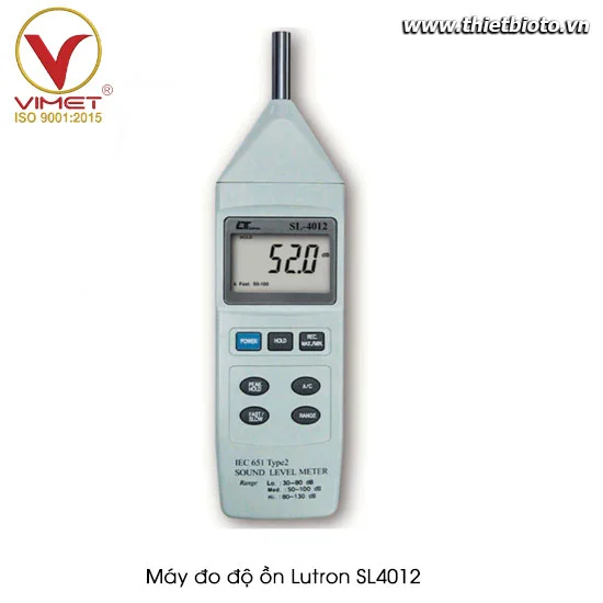 Máy đo độ ồn Lutron SL4012 (30 ~ 130 dB)